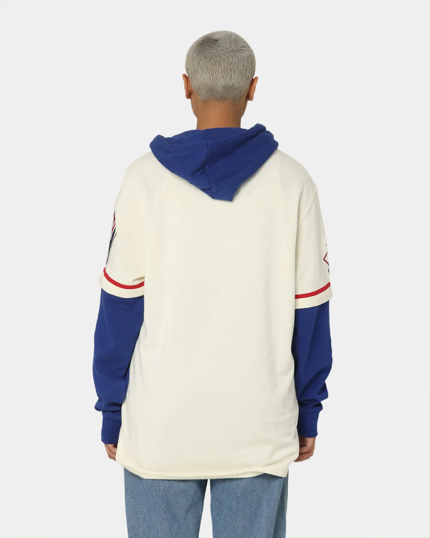 47 Brand Atlanta Braves Shortstop Hoodie Cream