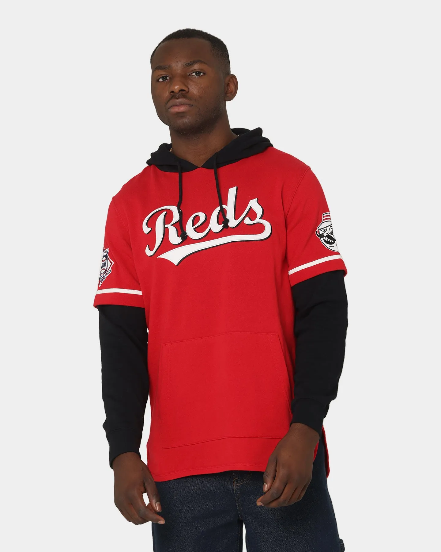 47 Brand Cincinnati Reds Shortstop Hoodie Red