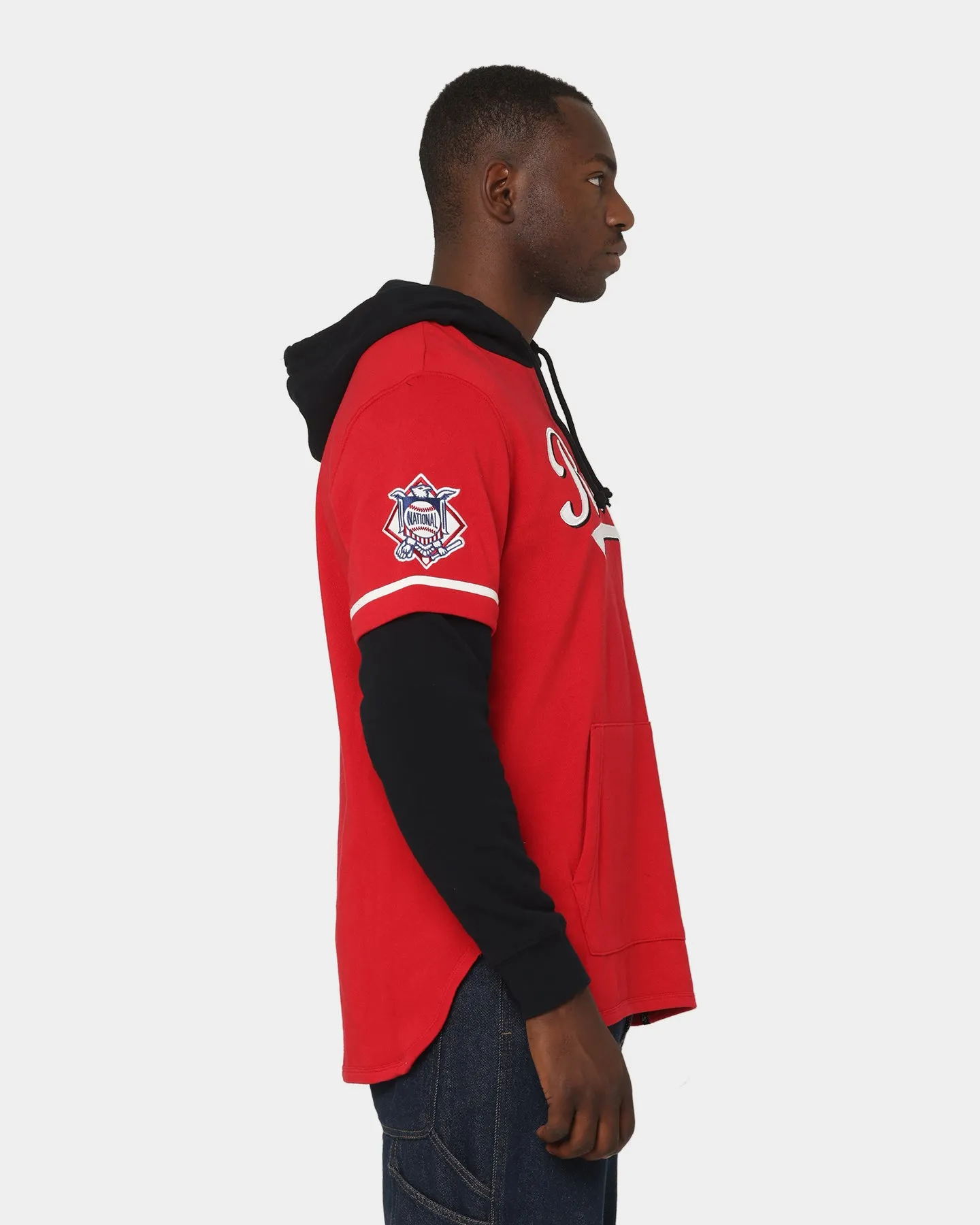 47 Brand Cincinnati Reds Shortstop Hoodie Red