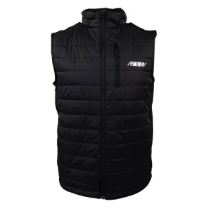 509  Mens Syn Loft Hybrid Vest Thinsulate Insulated Polyester Fleece Black