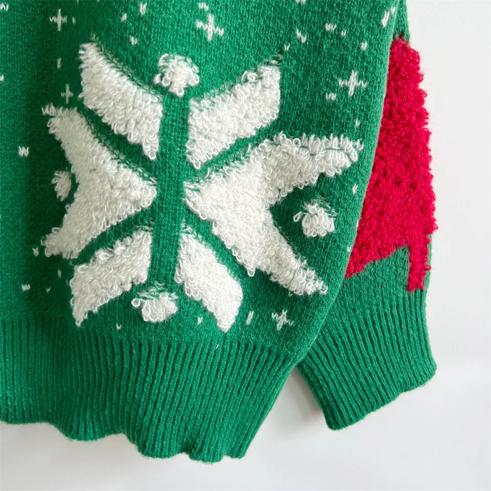 Christmas 🎄 Christmas Gifts 🎄 Long Sleeve Christmas Tree Sweater