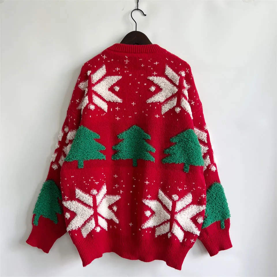 Christmas 🎄 Christmas Gifts 🎄 Long Sleeve Christmas Tree Sweater