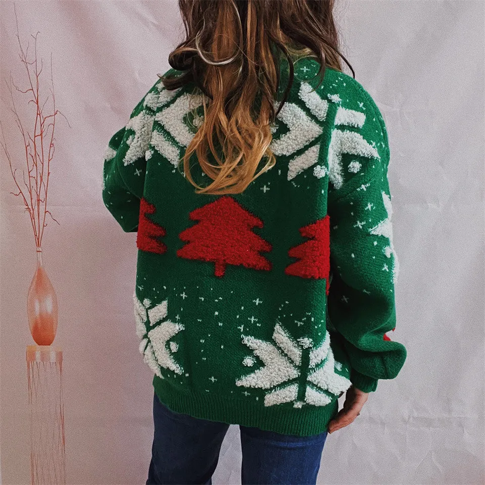 Christmas 🎄 Christmas Gifts 🎄 Long Sleeve Christmas Tree Sweater