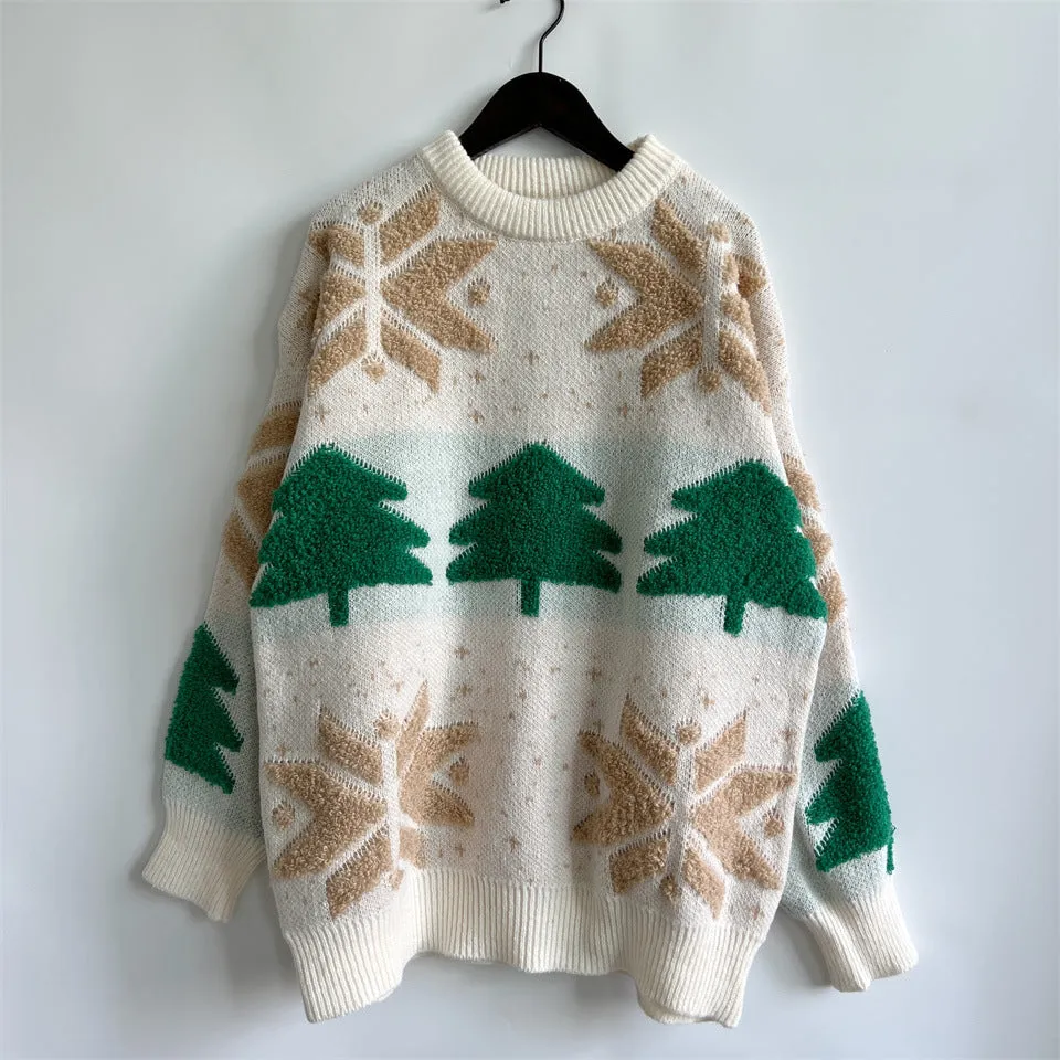 Christmas 🎄 Christmas Gifts 🎄 Long Sleeve Christmas Tree Sweater