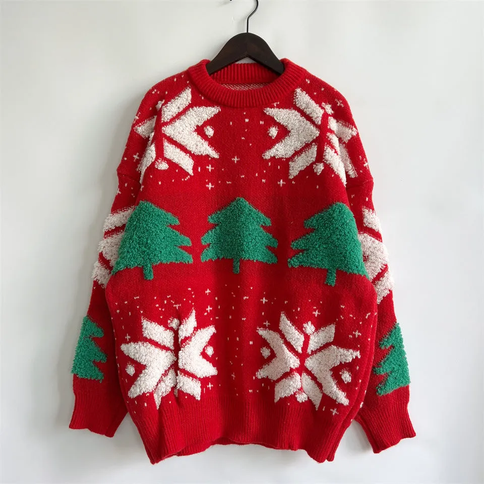 Christmas 🎄 Christmas Gifts 🎄 Long Sleeve Christmas Tree Sweater