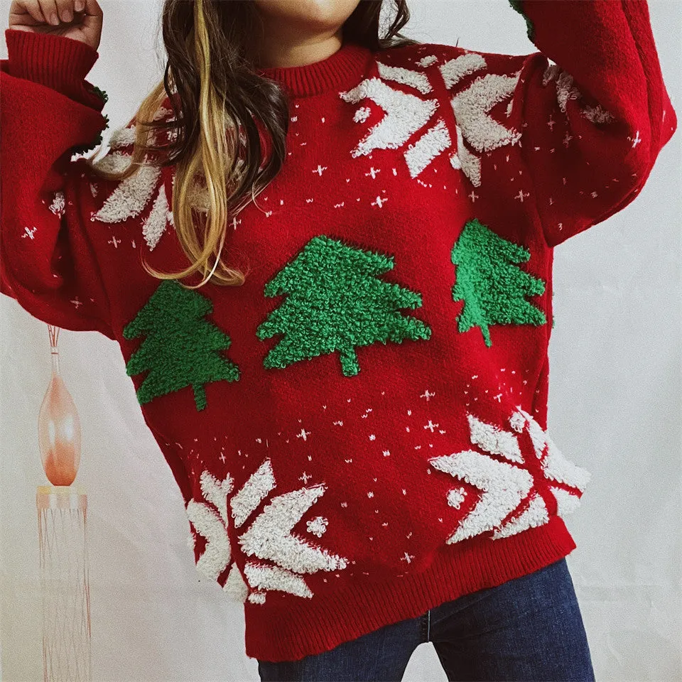 Christmas 🎄 Christmas Gifts 🎄 Long Sleeve Christmas Tree Sweater