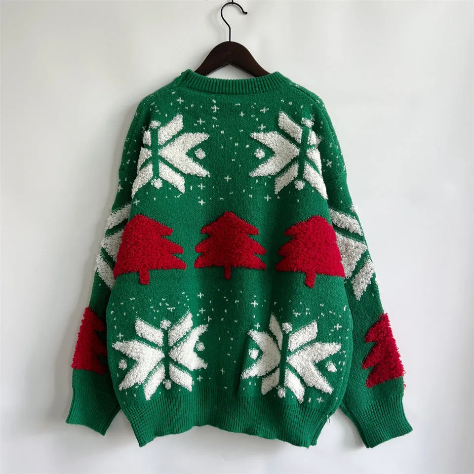 Christmas 🎄 Christmas Gifts 🎄 Long Sleeve Christmas Tree Sweater