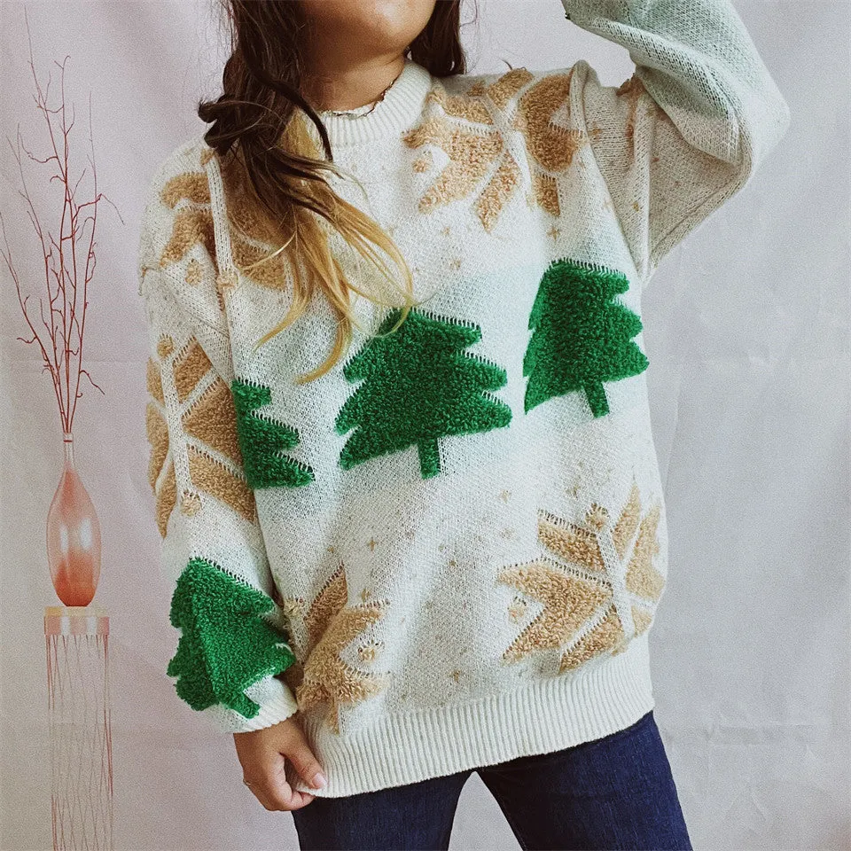 Christmas 🎄 Christmas Gifts 🎄 Long Sleeve Christmas Tree Sweater