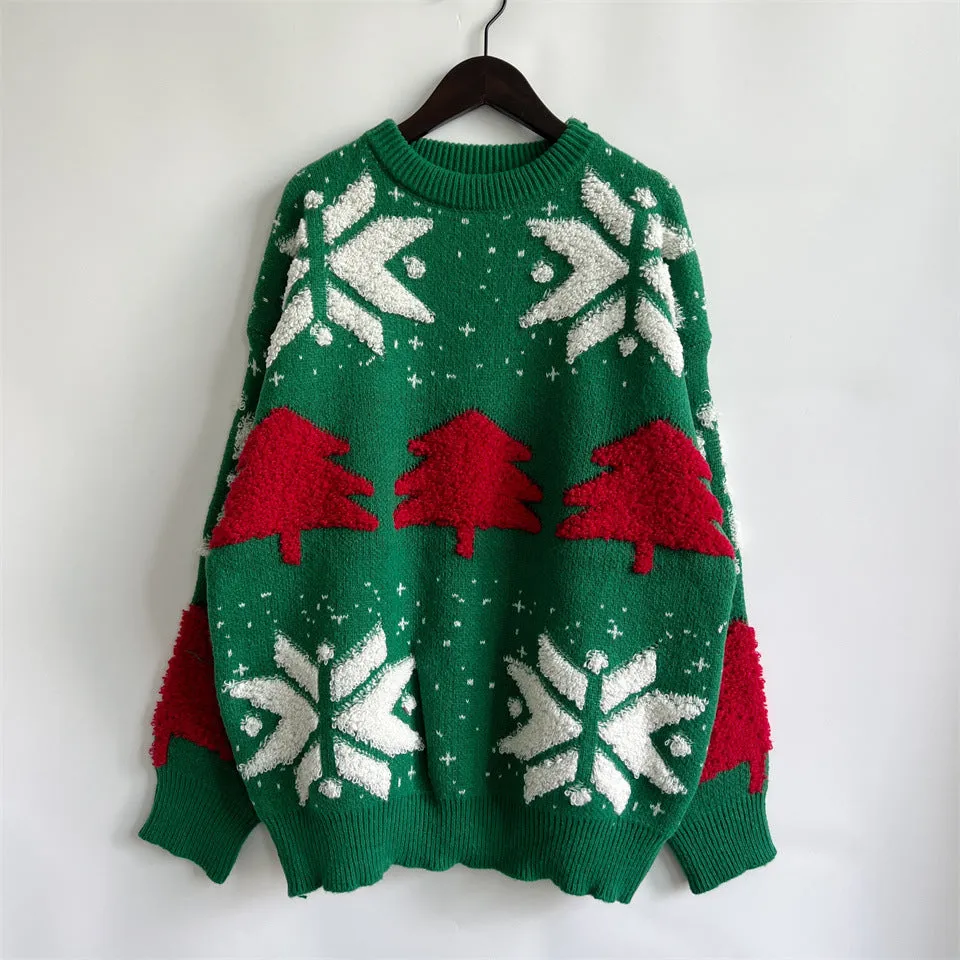 Christmas 🎄 Christmas Gifts 🎄 Long Sleeve Christmas Tree Sweater