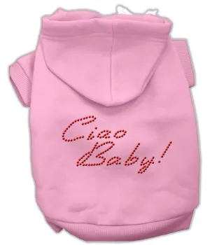 Ciao Baby Hoodies Pink Xs (8)