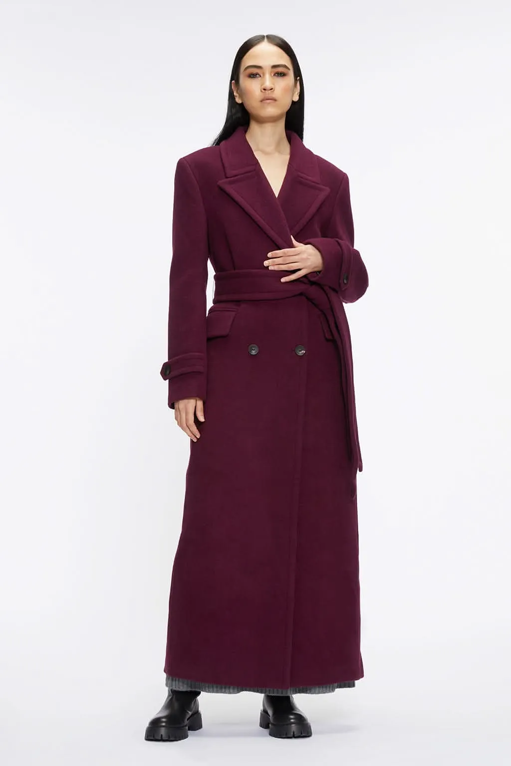 Double-faced Wool Coat