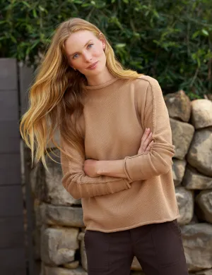 Frank & Eileen - Monterey Sweater in Camel