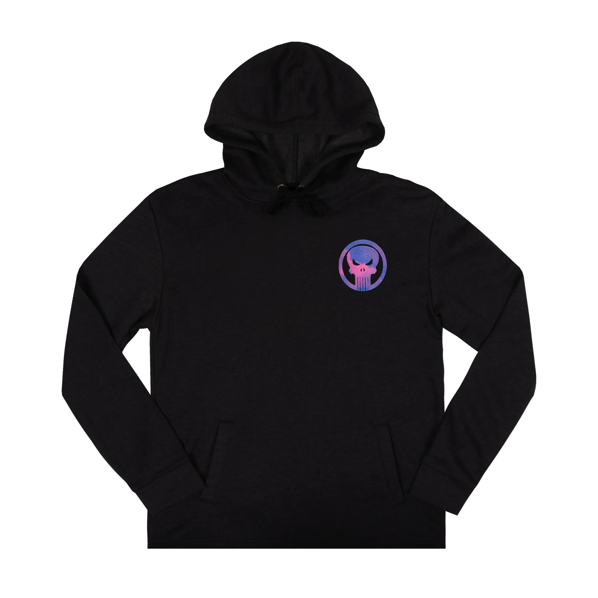 Frank Castle Punisher Sunset Black Hoodie