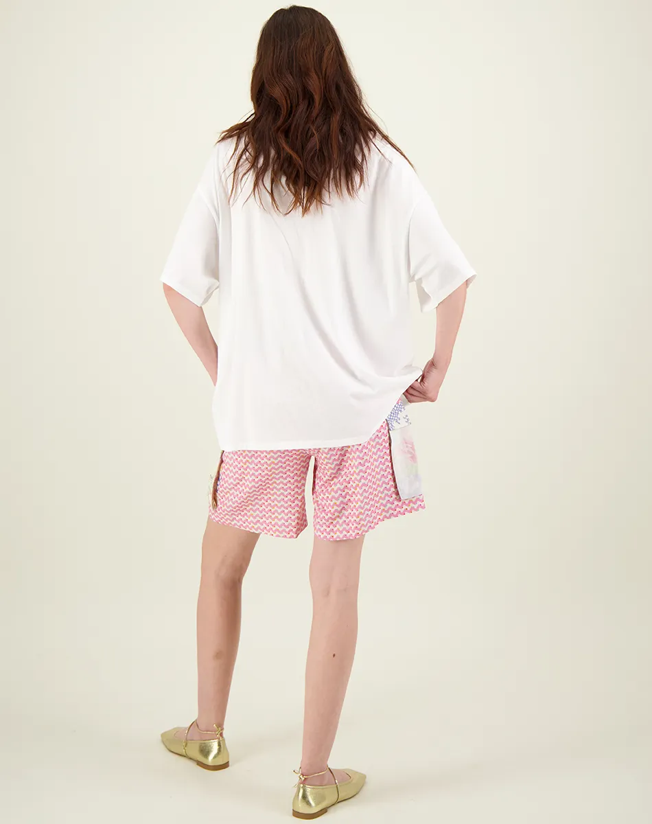 Hailey Heritage Linen Barmuda Shorts