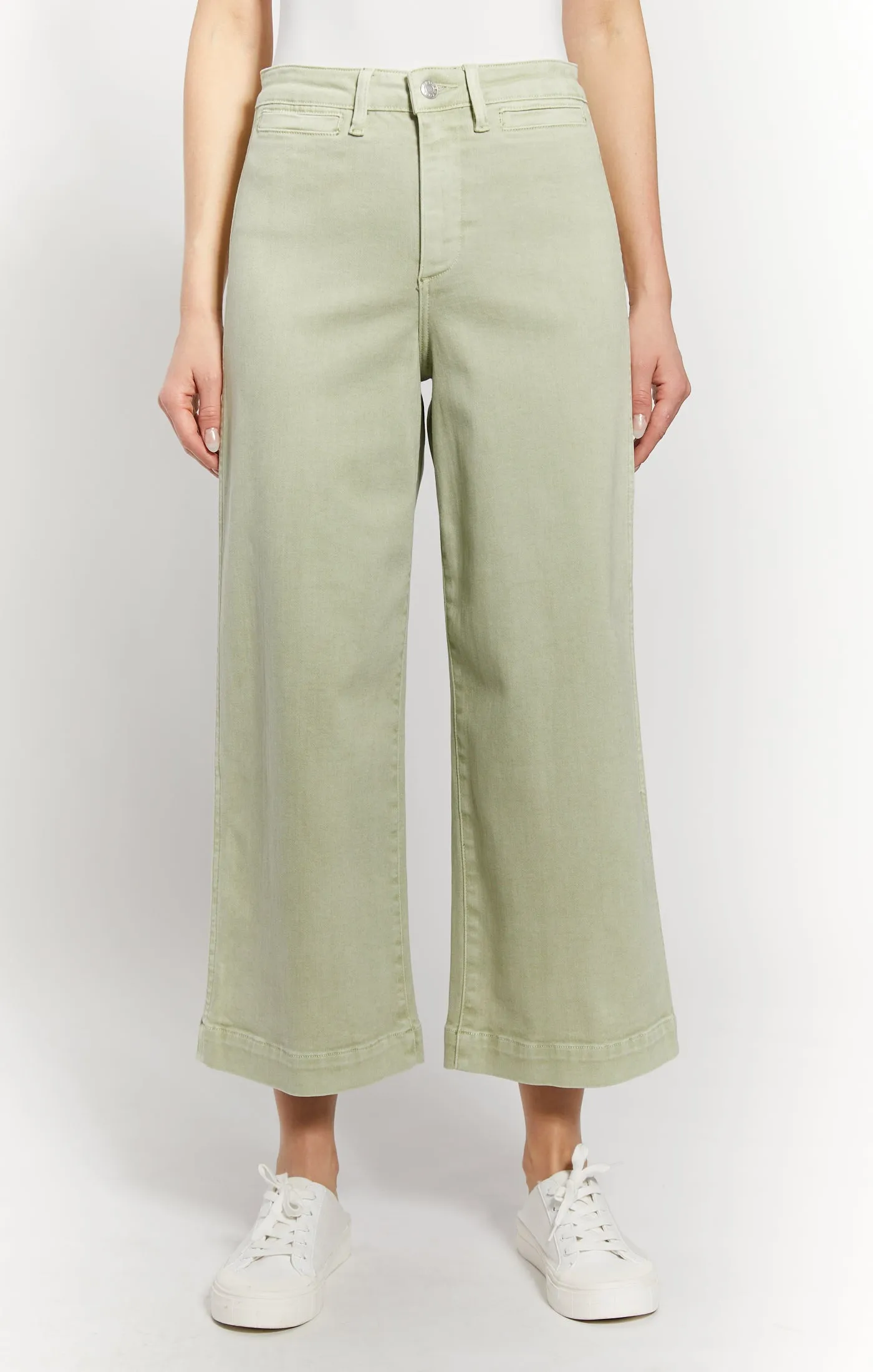 HIGH-RISE WIDE LEG CROP PANT