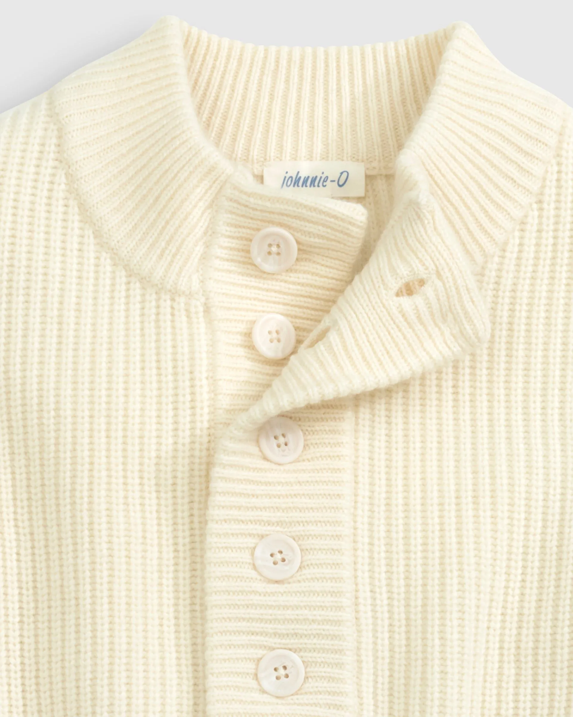 Kerrigan Cashmere Blend Henley Sweater