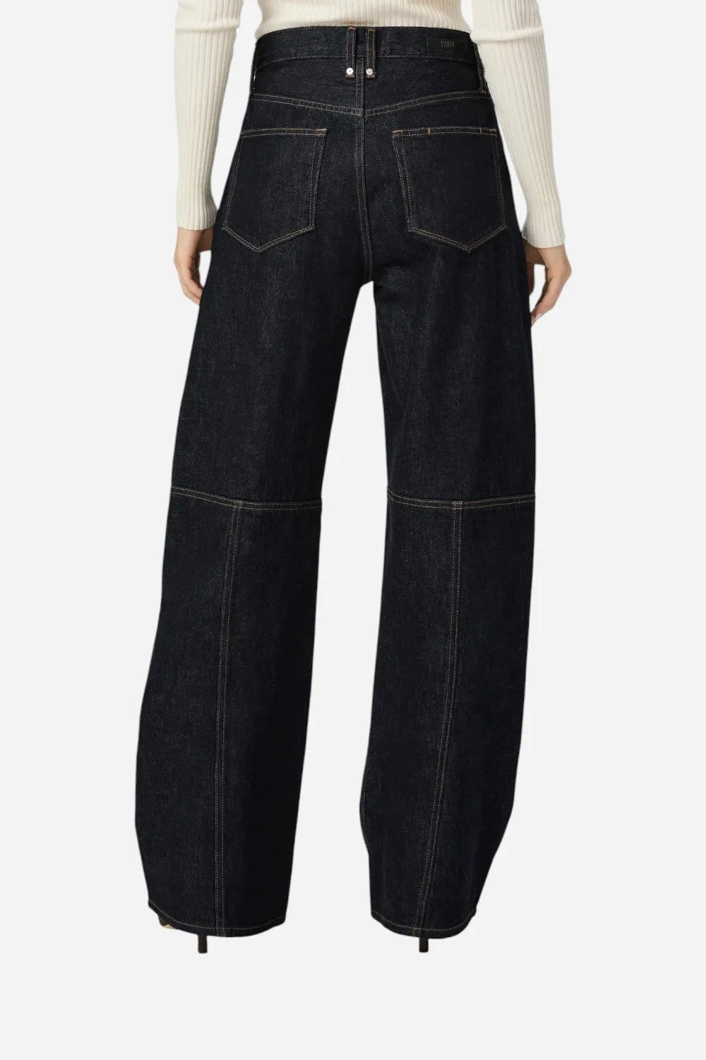 Paige Arellia 32" Workwear Barrel Leg Pant in Selma