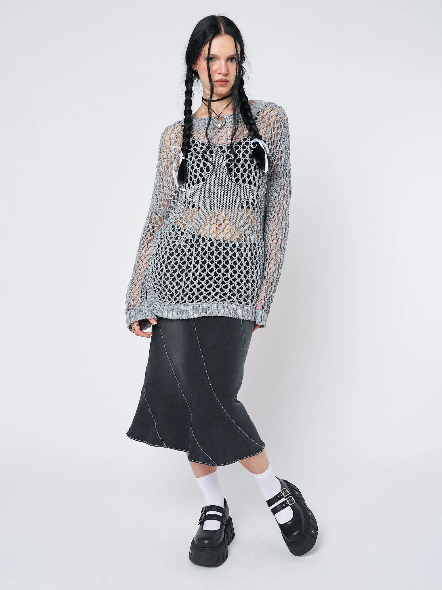 Starfish Open Knit Jumper