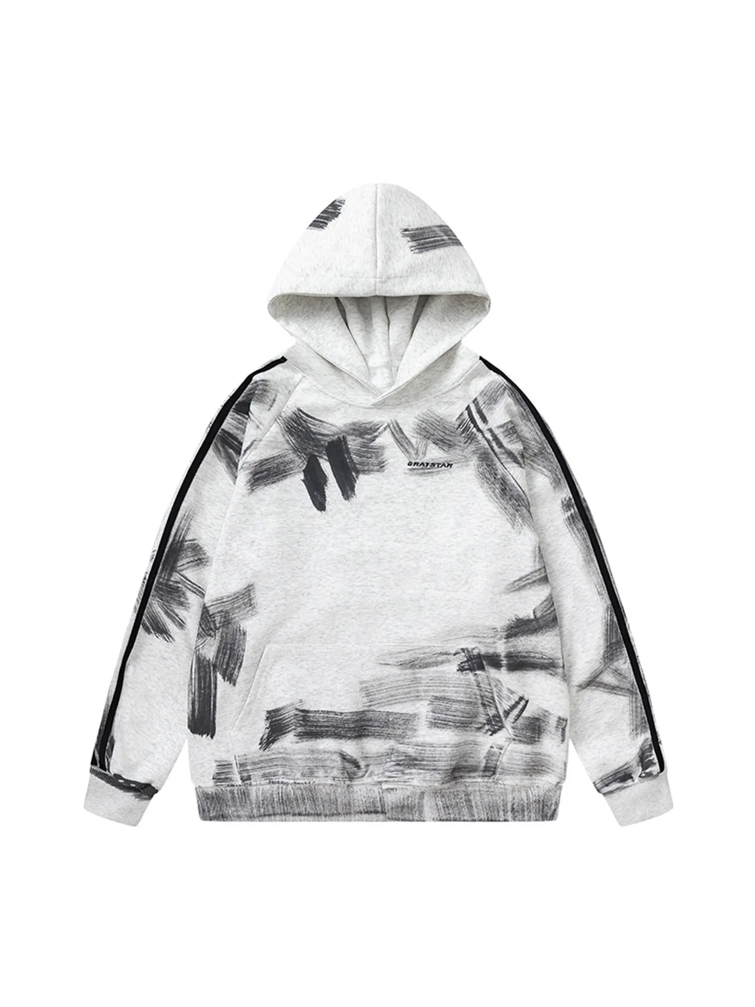 Thesupermade Brush Painted Hoodie