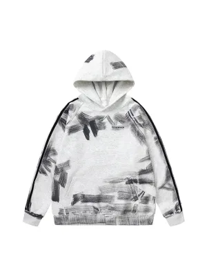 Thesupermade Brush Painted Hoodie