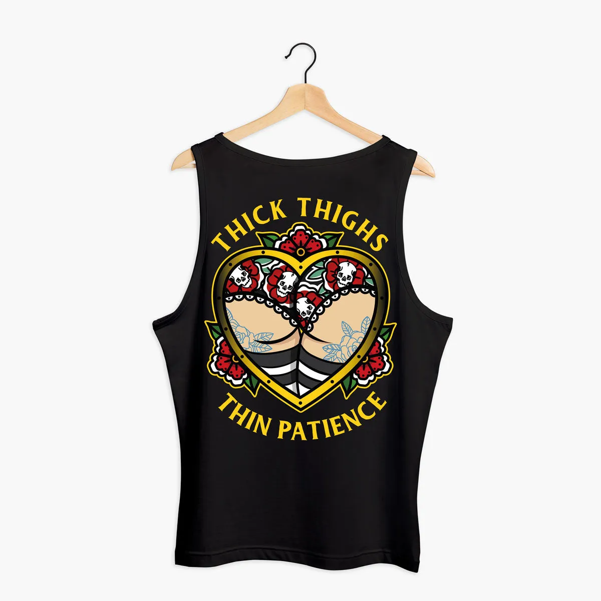 Thick Thighs Thin Patience Tank (Unisex)