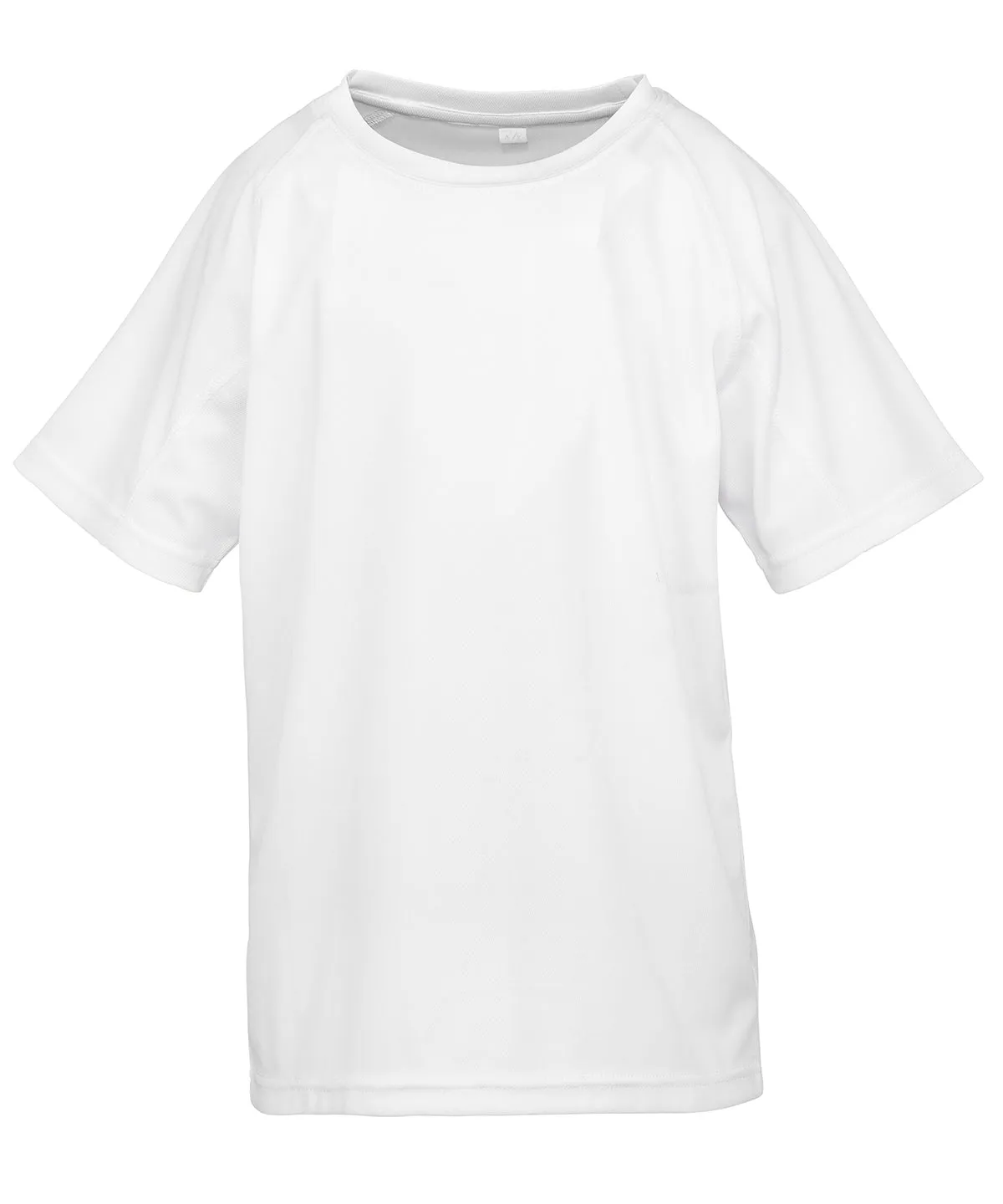 White - Junior performance aircool tee